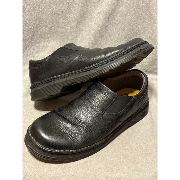 Dr. Martens Men's Size 10 Orson Black Leather Slip On Loafers Shoes - Picture 5 of 8